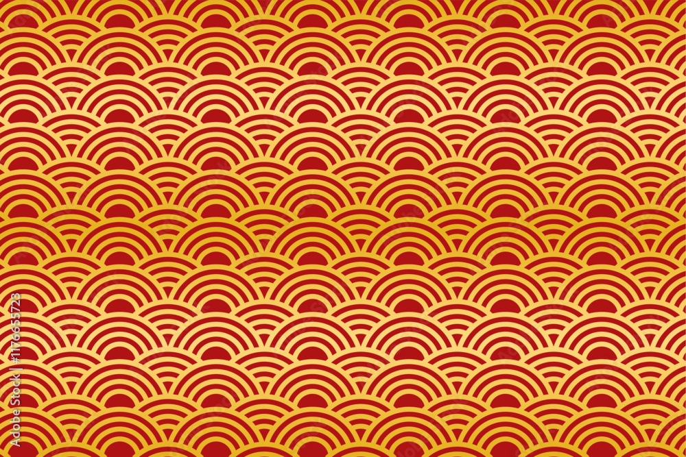 CHINESE VECTOR ILUSTRATIONS PATTERN FOR DESIGN WITH GOLD AND RED COLOR CHINESE VECTOR ILUSTRATIONS PATTERN FOR DESIGN WITH GOLD AND RED COLOR