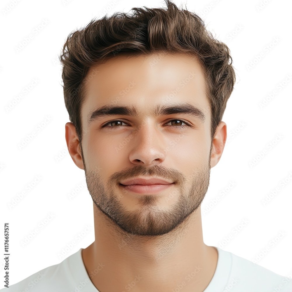 Obraz premium Confident Business Man Portrait for Professional Use on transparent background