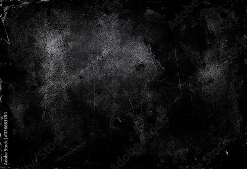 Dusty scratched wall, distressed monochrome overlay, grunge abstract texture
