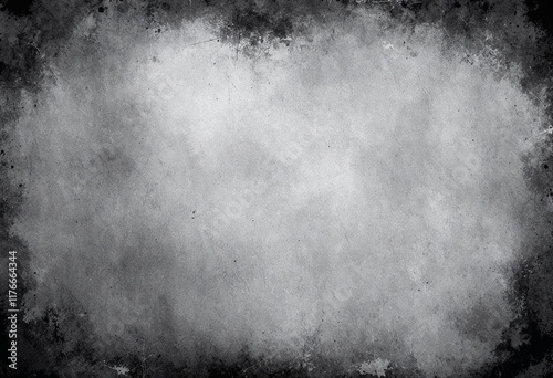 Dusty scratched wall, distressed monochrome overlay, grunge abstract texture