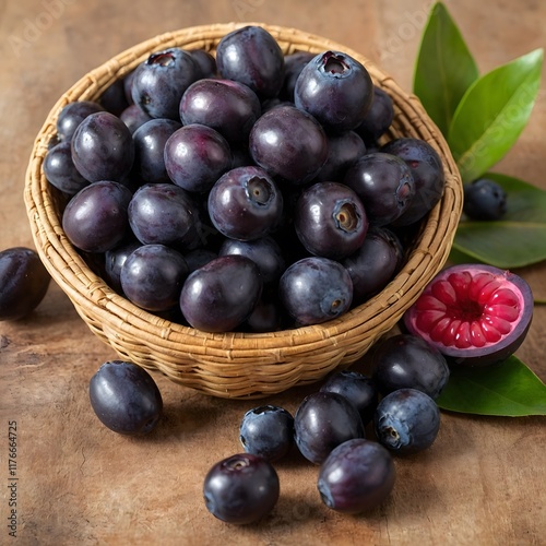 Wallpaper Mural Açaí Berry Nutrition: Health-Boosting Benefits of Euterpe Edulis in a Clear Infographic Torontodigital.ca