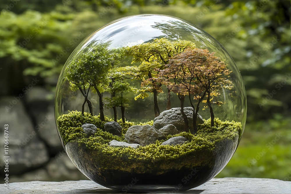 cristal ball reflection cristal ball reflection