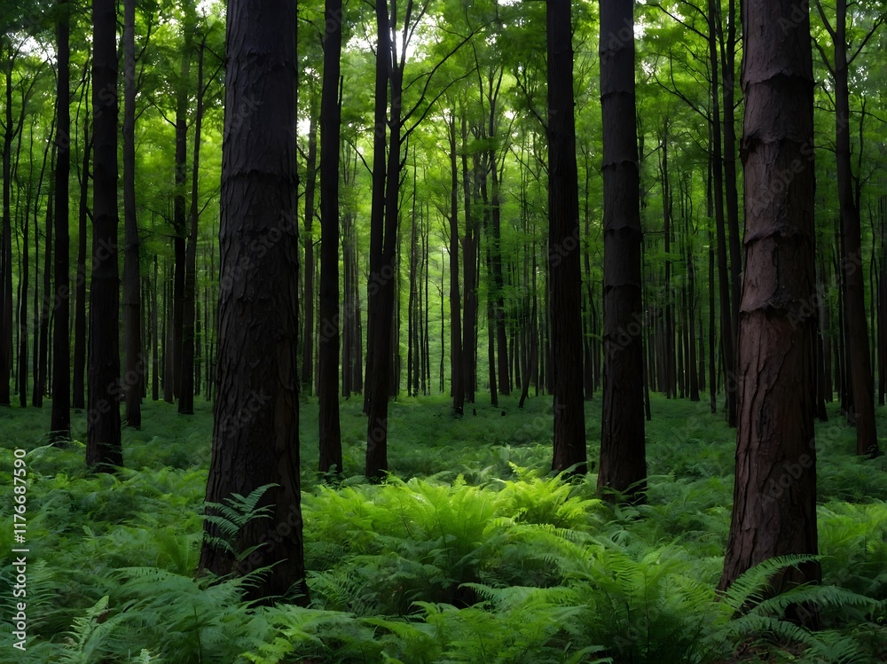 Fototapeta premium elegant forest background