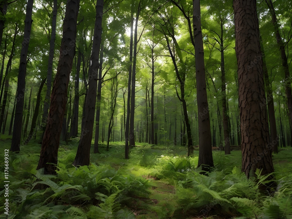 Fototapeta premium elegant forest background