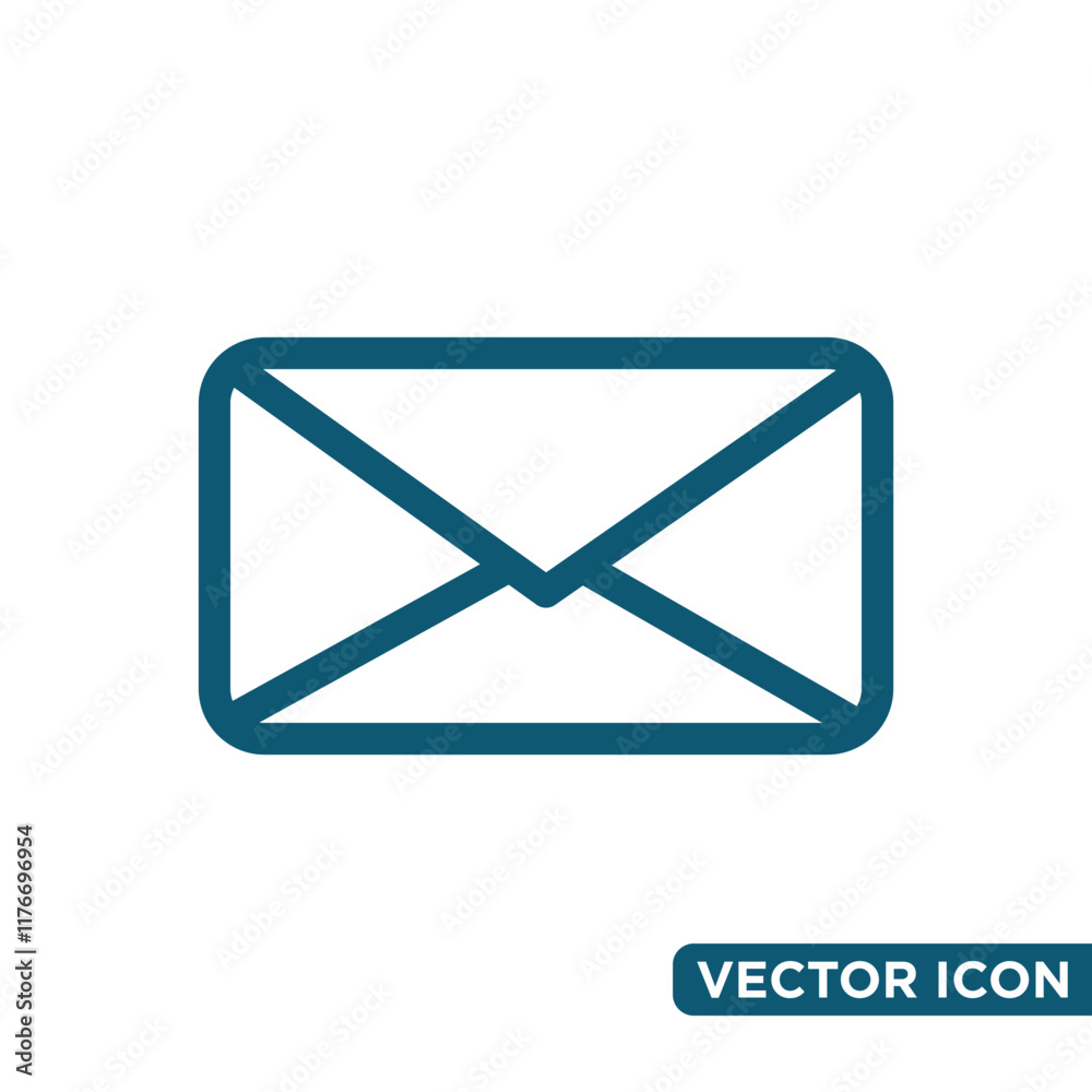 Simple Mail Icon Design Template Simple Mail Icon Design Template