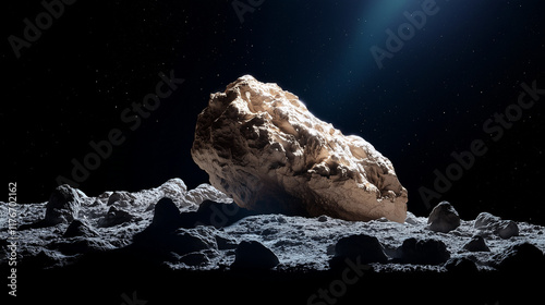 Cosmic Rock: A lone asteroi...