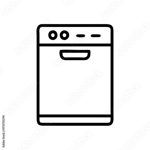 dishwasher icon design