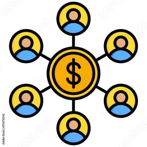 Crowdfunding Icon