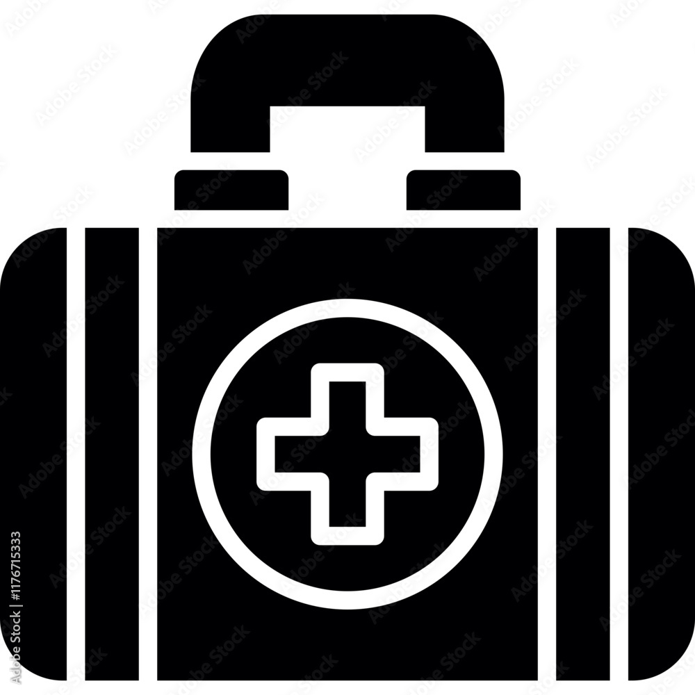 Fototapeta premium First Aid Kit Icon