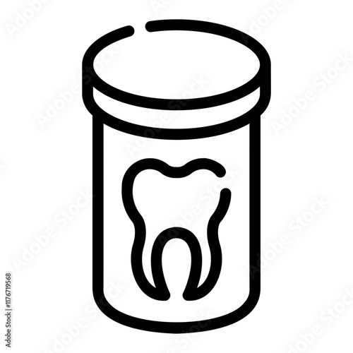 forceps Line Icon