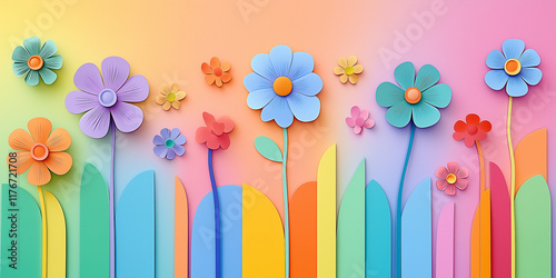 Blumenherz - Muttertag - Valentinstag Hochzeit und sonstige Feierlichkeiten. Karte Banner mit Platz für Text