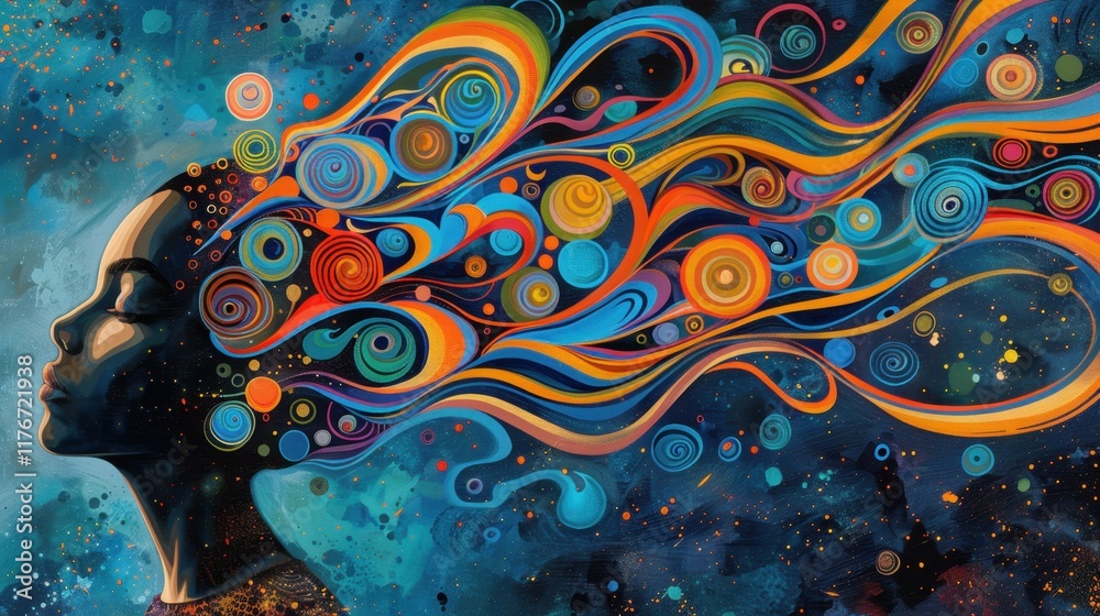 Obraz premium Creative Vision: Producing works of art or innovation that connect with people on a deep level, sparking emotion, thought, and broad audience appreciation. 