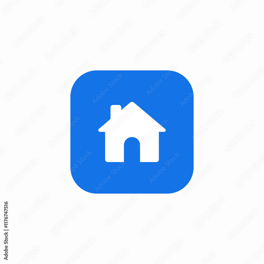 Home house building residence icon vector sign Home house building residence icon vector sign