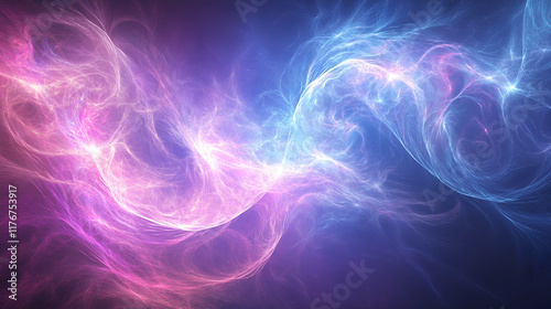 Cosmic Fire: Fiery Abstract Nebula Art Capturing the Power of the Universe