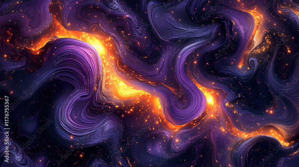 Cosmic Fire: Fiery Abstract Nebula Art Capturing the Power of the Universe Cosmic Fire: Fiery Abstract Nebula Art Capturing the Power of the Universe