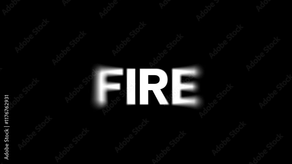text title animation transaparent background