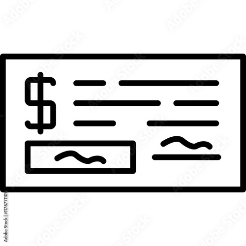 Cheque Icon