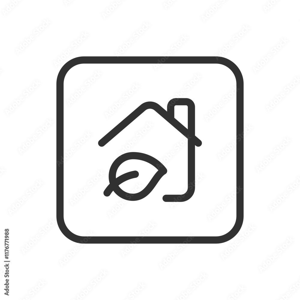 Home ecology. Ecology, Recycling icons. Modern, simple flat vector illustration for web site or mobile app