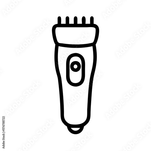 hair clipper icon design