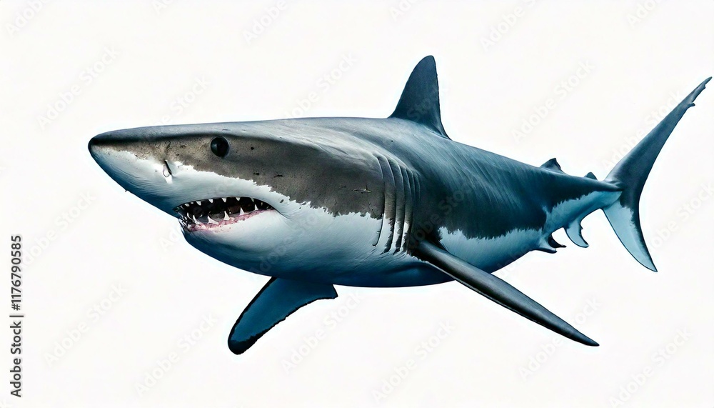 Fototapeta premium great white shark Carcharodon carcharias
