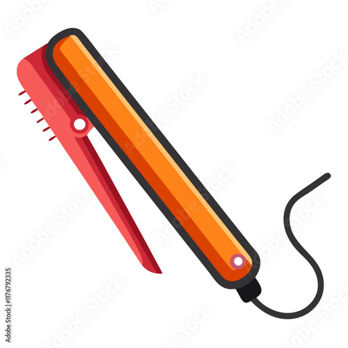 hair straightener icon design