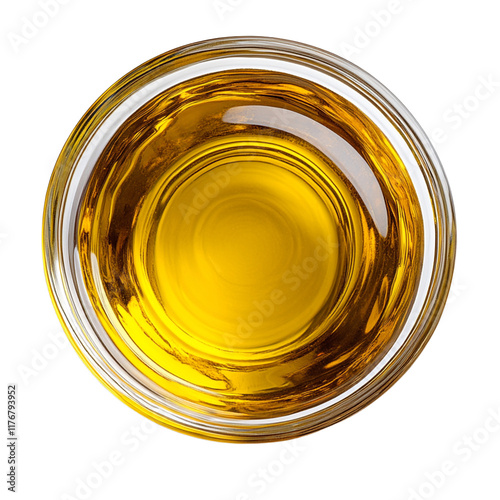 Oil in a Glass Bowl: A Simple and Elegant Culinary Essential photo