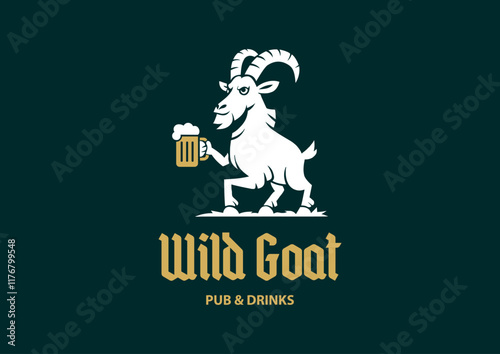 Tapety artystyczne wild_goat_pub3.eps