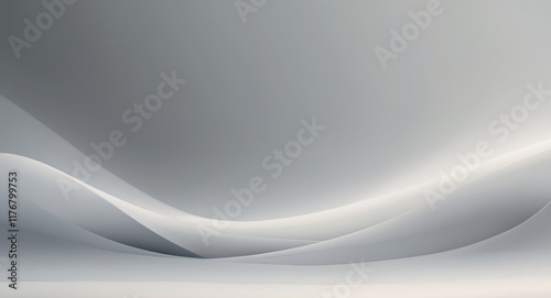 Minimal Gradient Background with Soft Gray Tones