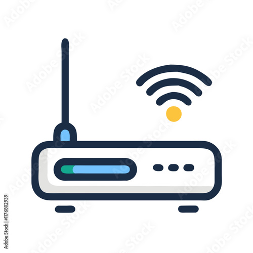 modem icon design