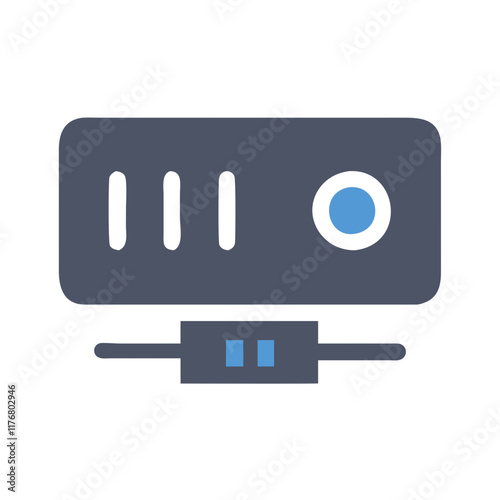 modem icon design
