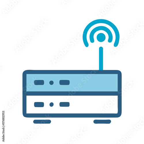 modem icon design