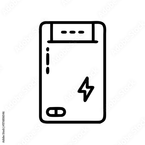 power bank icon design