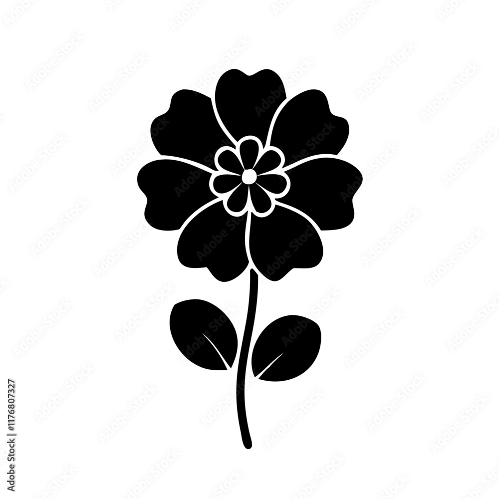 Unique Black Flower Designs for Branding and Art Unique Black Flower Designs for Branding and Art