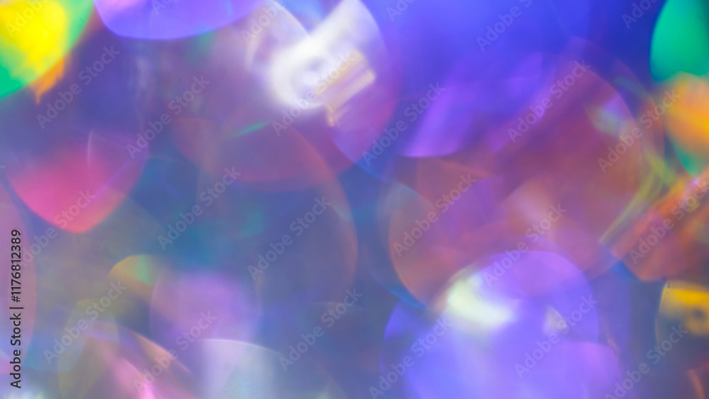 Trendy Abstract Background with Colorful Gradient Bokeh Circles and Magical Glow Trendy Abstract Background with Colorful Gradient Bokeh Circles and Magical Glow