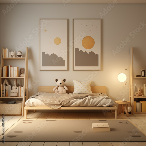 Minimalist children's room