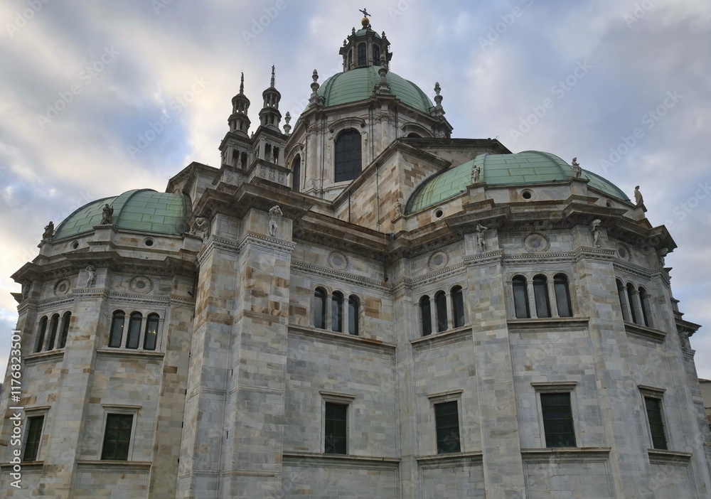 Santa Maria Assunta cathedral, Dome of Como, Lombardy, Italy Santa Maria Assunta cathedral, Dome of Como, Lombardy, Italy