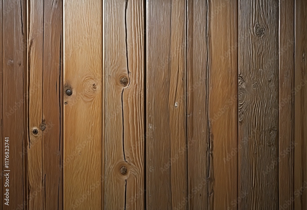 Naklejka premium Nature's Beauty: A Study of Hardwood Grain