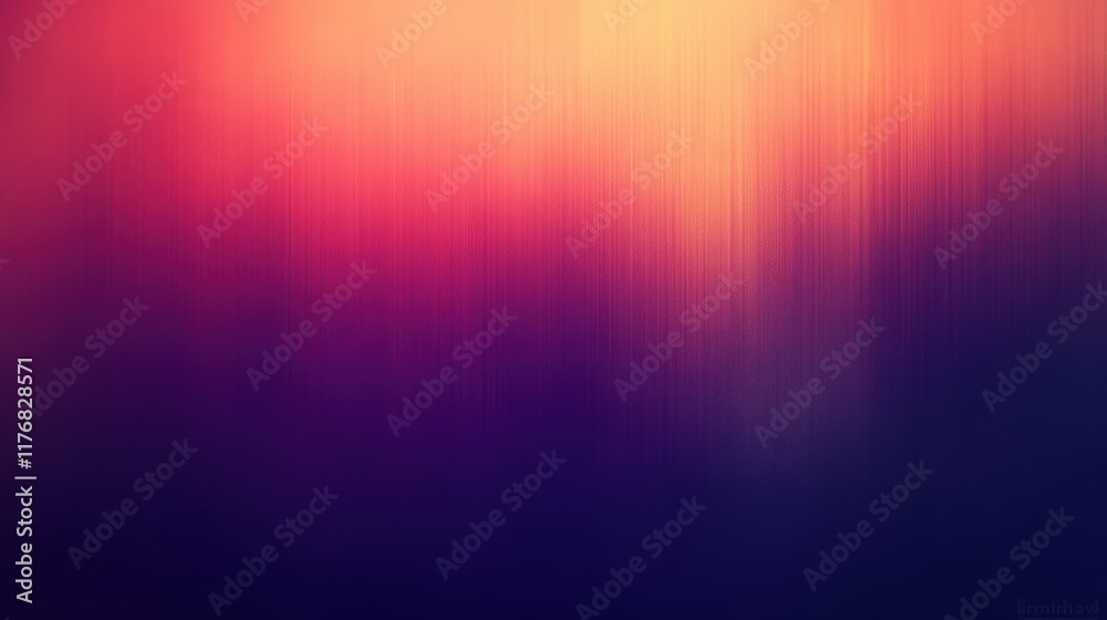 Abstract gradient of warm and cool colors