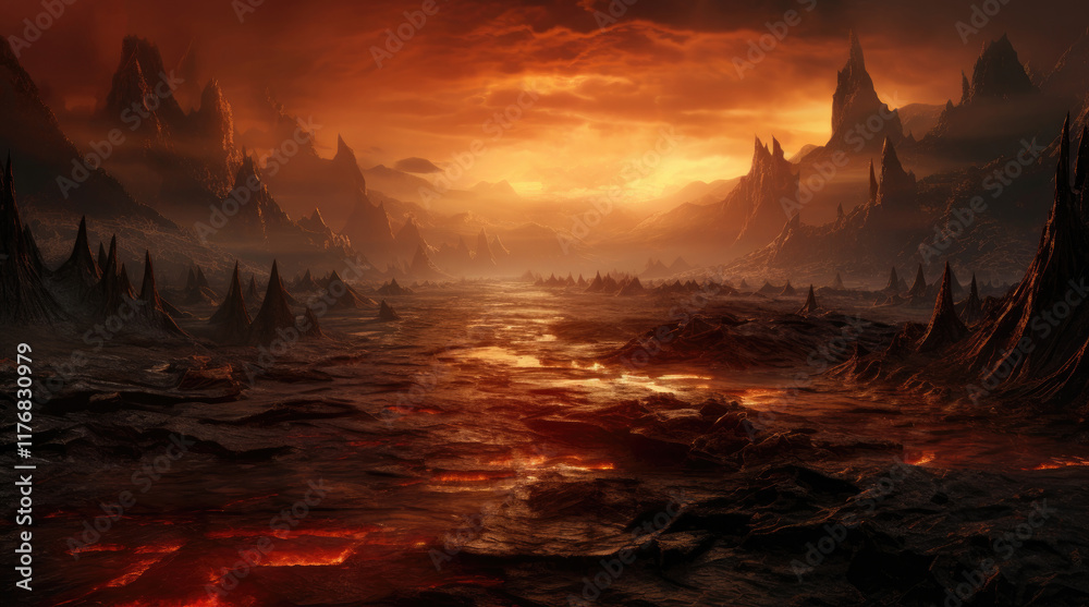 An illustration of hell