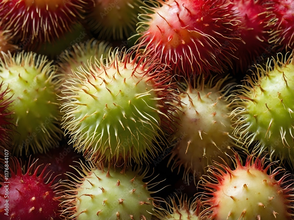 close up photo of rambutan fruit
