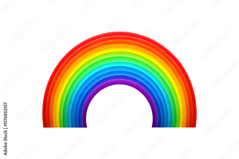 Rainbow gradient isolated on transparent background. png Rainbow gradient isolated on transparent background. png