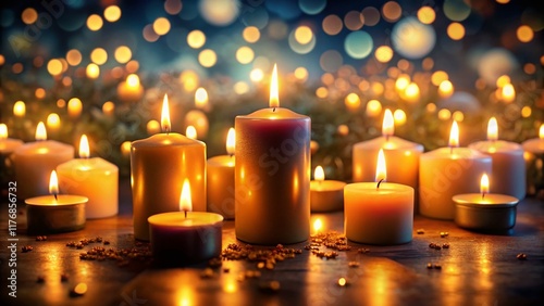 Candlemas Blessings: Long Exposure of Peaceful Candlelight