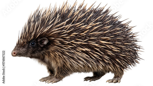 Portrait of a North American Porcupine  photo