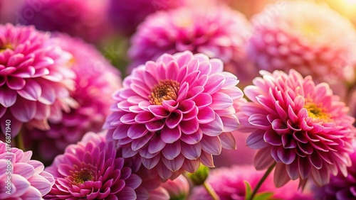 Delicate Pink Flowers in Bloom - Beautiful Floral Photography