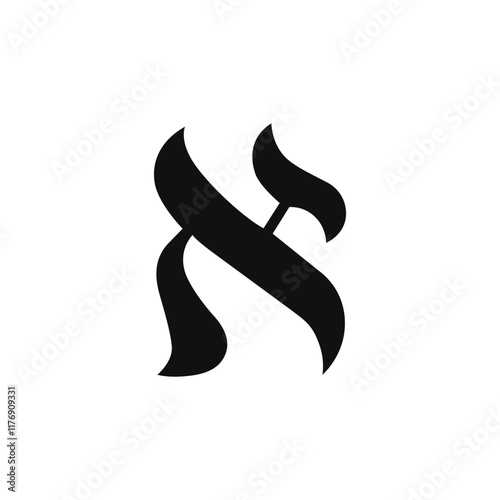 The sign of Aleph, an ancient sign of alchemy, comes from the "Secret Tradition" or Kabbalah. It symbolize the spiritual root of all harmonies