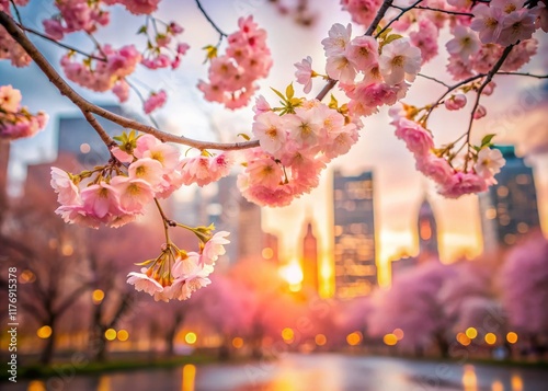 Long Exposure: Cherry Blossom Bloom, Central Park, NYC Spring