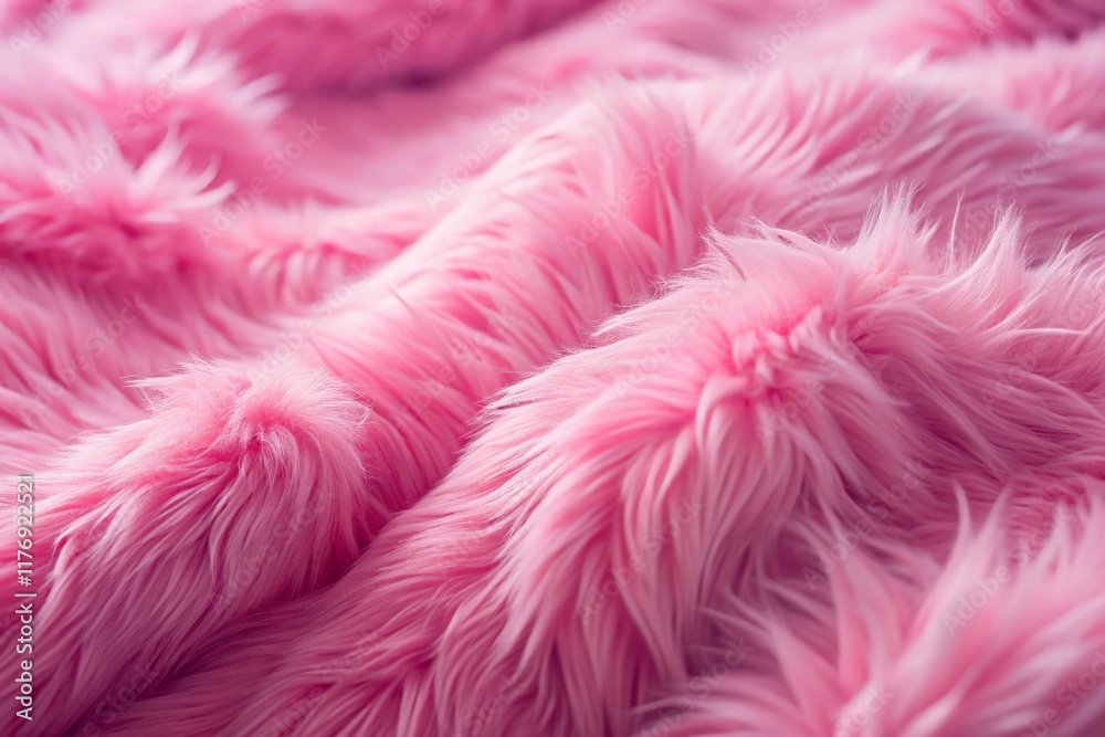 Luxurious Pink Faux Fur Texture: Soft, Warm & Elegant Background Luxurious Pink Faux Fur Texture: Soft, Warm & Elegant Background