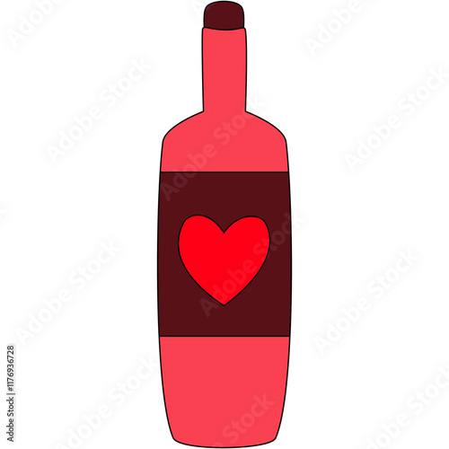 valentines day, love romantic, heart shaped, love relationship, vector illustration 