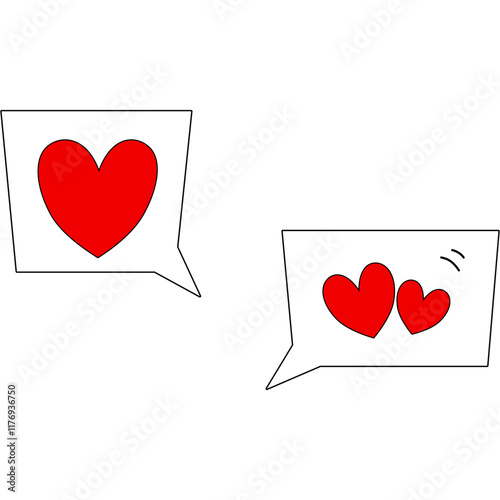 valentines day, love romantic, heart shaped, love relationship, vector illustration 