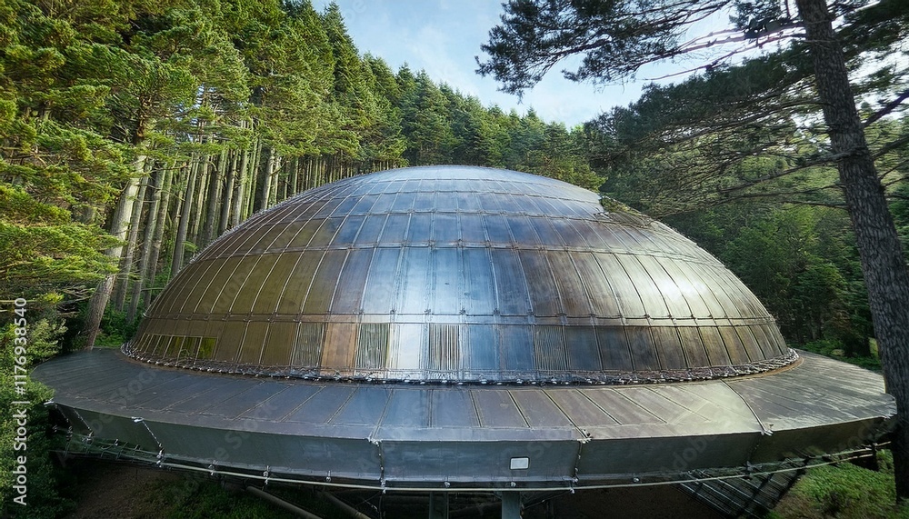 Fototapeta premium Imagine the possibilities of a green space habitat. 